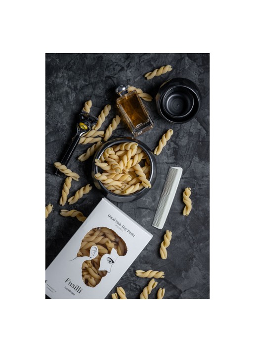 Greenomic Fusilli Napoletani pasta 500 gram - achterkant undefined