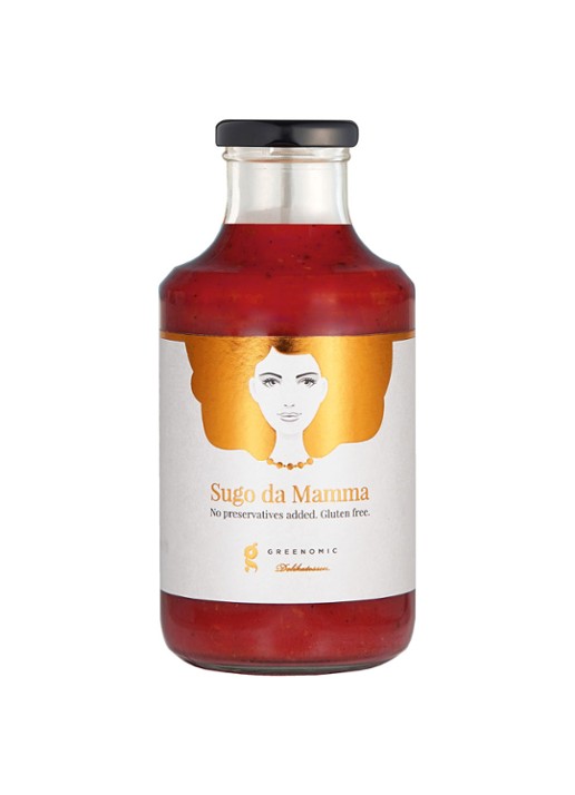 Greenomic Sugo Da Mamma pastasaus 500 gram