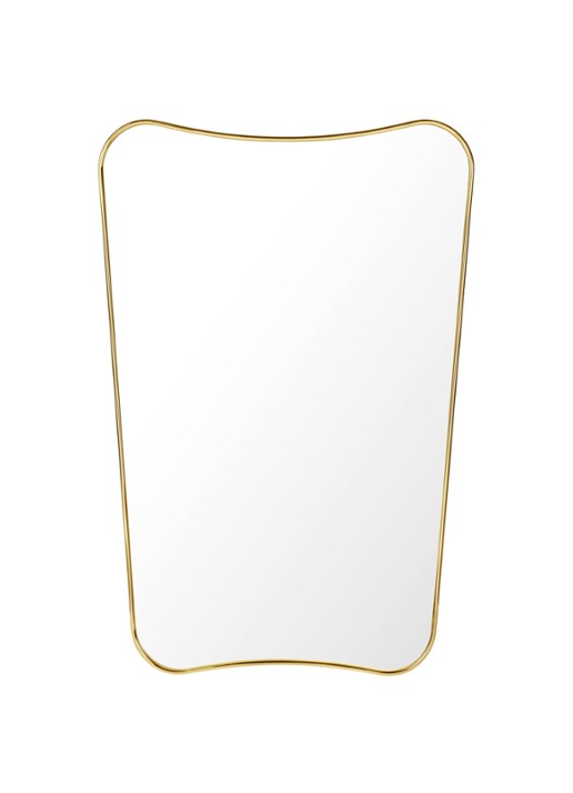 Gubi F.A. 33 wandspiegel 80 x 54 cm - detail 3 goud