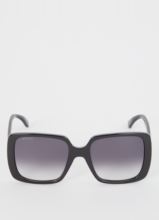 Gucci Butterfly zonnebril GG0632S - detail zwart