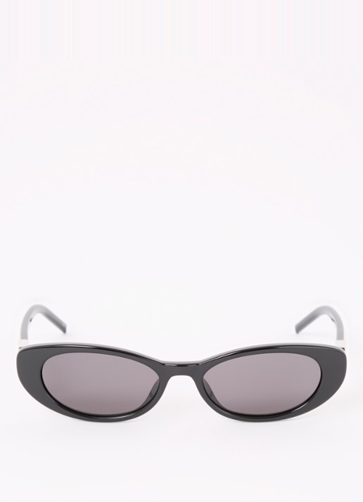 Gucci Cat Eye zonnebril GG1680S - detail zwart