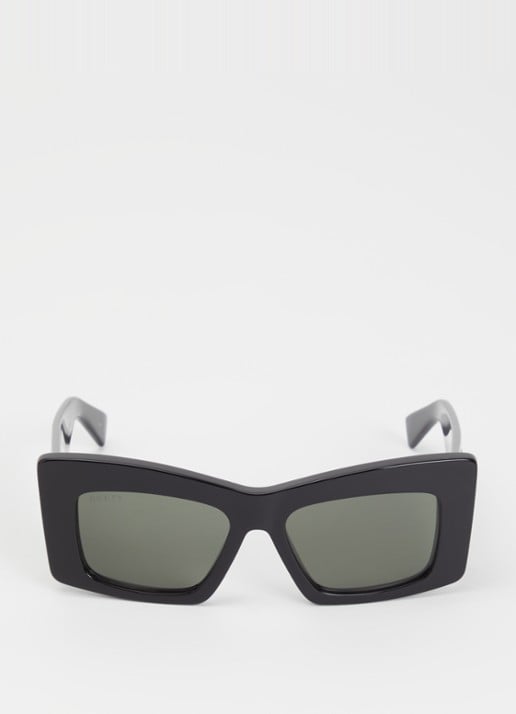 Gucci Cat Eye zonnebril GG1842S - detail 2 zwart