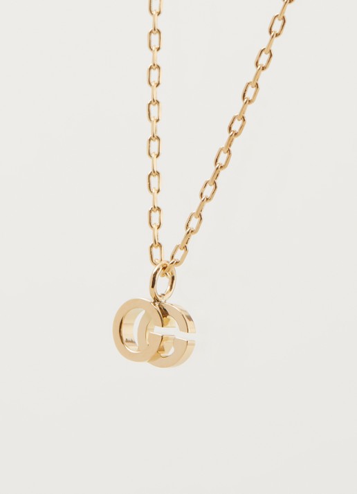 Gucci GG Running ketting van 18k geelgoud met topaas  - detail 2 goud