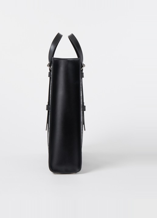 Gucci GG Tennis shopper van geperforeerd leer  - detail 3 zwart