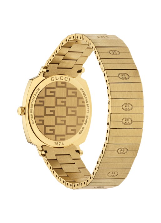Gucci Grip horloge YA157403 - achterkant 3 goud