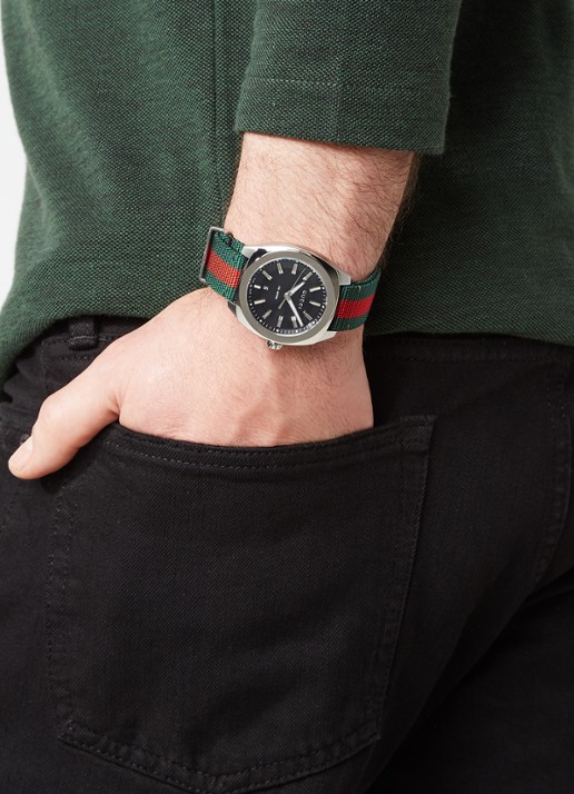 Gucci Horloge GG2571 YA142305 - voorkant 2 groen