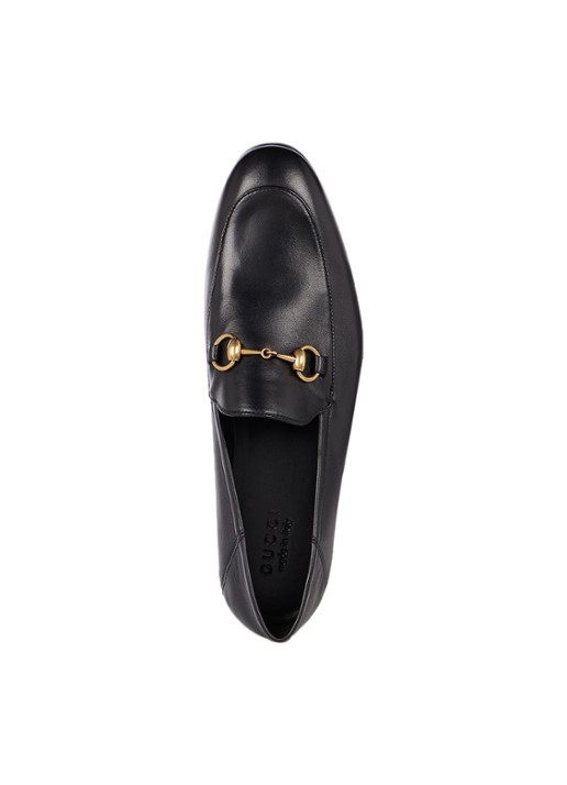 Gucci Horsebit loafer van leer - detail 3 zwart