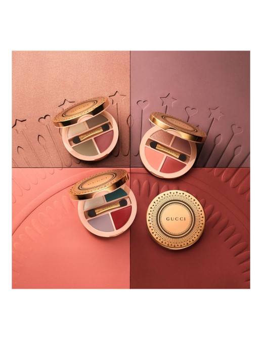 Gucci Palette de Beauté Quatuor - oogschaduw palette - detail 5 02 - rosa nitida