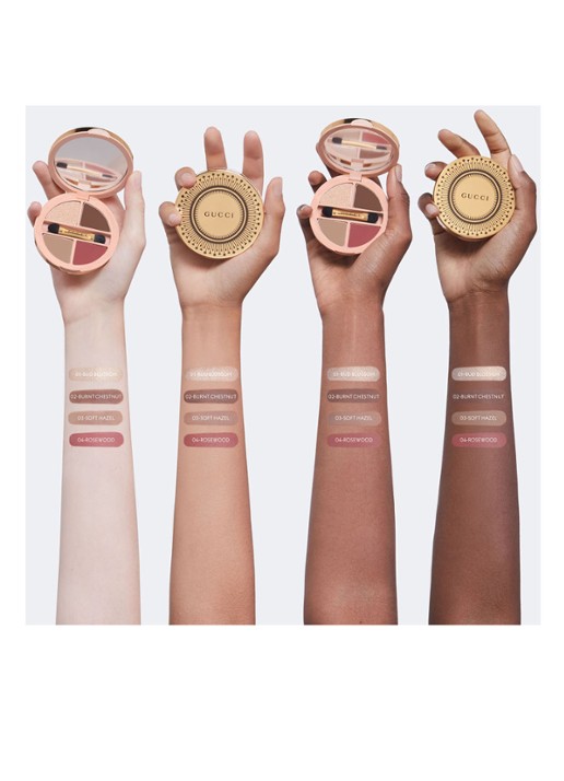 Gucci Palette de Beauté Quatuor - oogschaduw palette - detail 3 01 - summerina brown