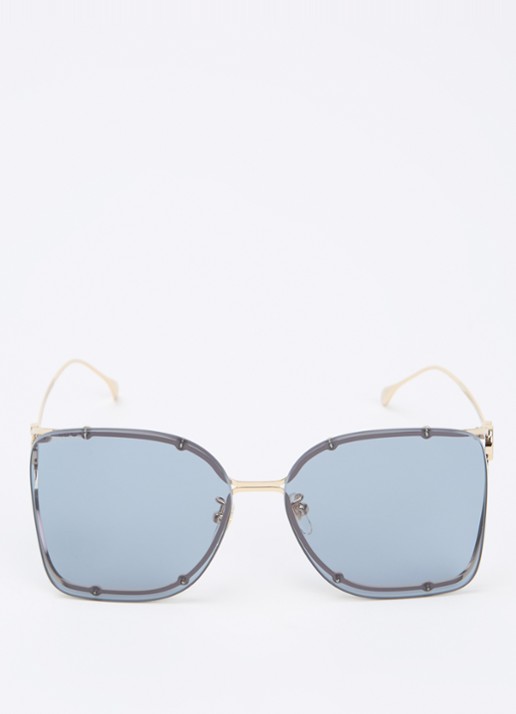 Gucci Retro zonnebril GG1713SA - detail 2 goud