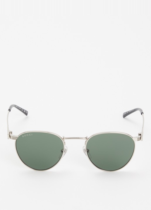 Gucci Retro zonnebril GG1875S - detail 2 zilver