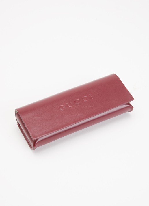 Gucci Retro zonnebril GG1980S - detail 3 goud