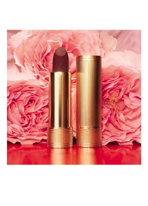 Gucci Rouge à Lèvres Matte Finish - matte Lipstick  - detail 6 lucy dark orange