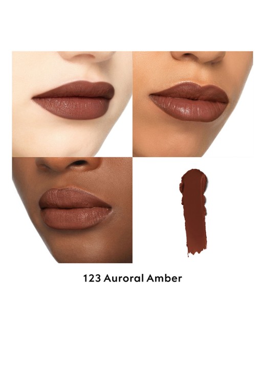 Gucci Rouge à Lèvres Satin - lipstick  - detail 4 123 auroral amber