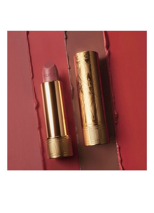 Gucci Rouge à Lèvres Satin Lipstick - detail 4 mary mauve