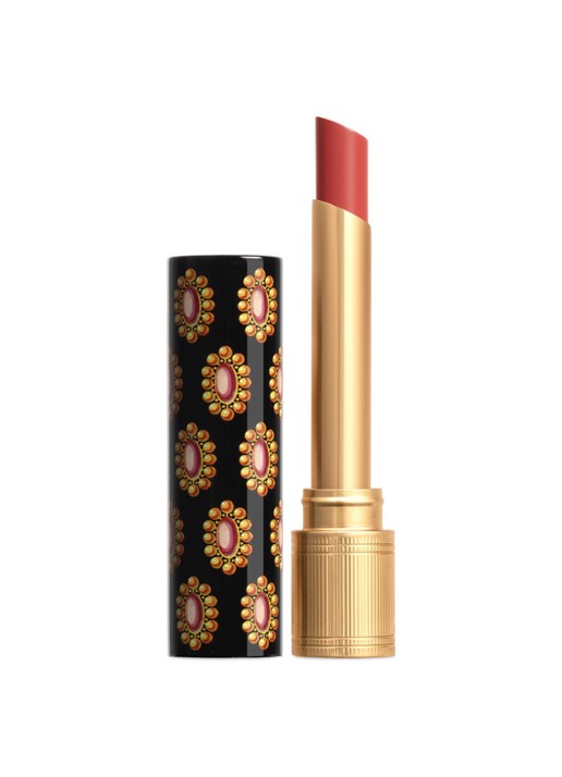 Gucci Rouge de Beauté Brillant Glow en Care - lipstick - voorkant 216 my cousin rachel