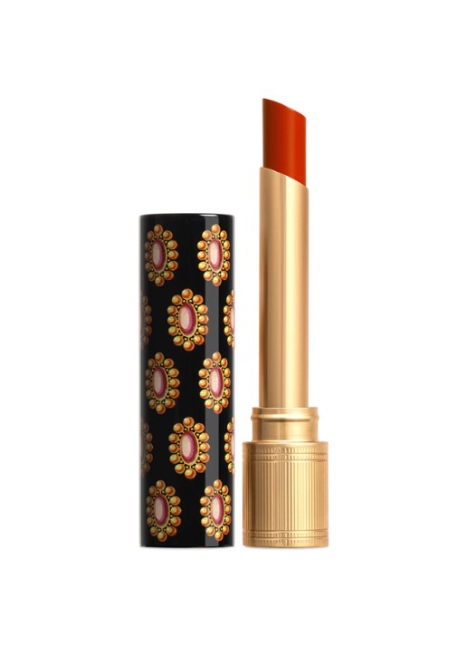 Gucci Rouge de Beauté Brillant Glow en Care - lipstick - voorkant 515 devotion