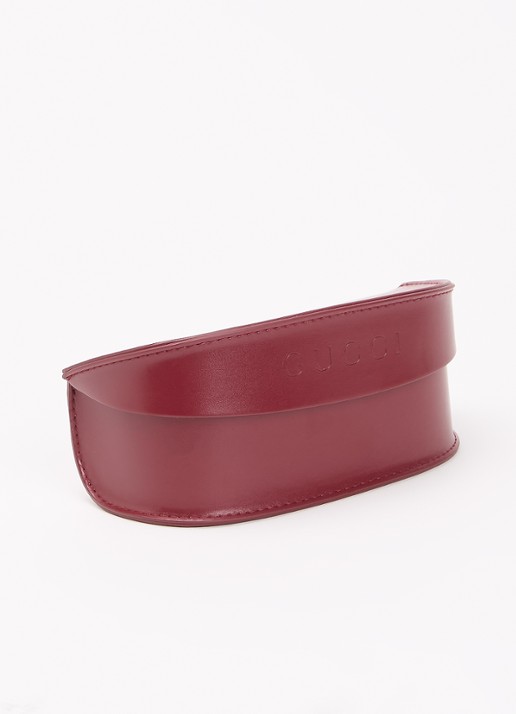 Gucci Shield zonnebril GG1936S - detail 3 goud