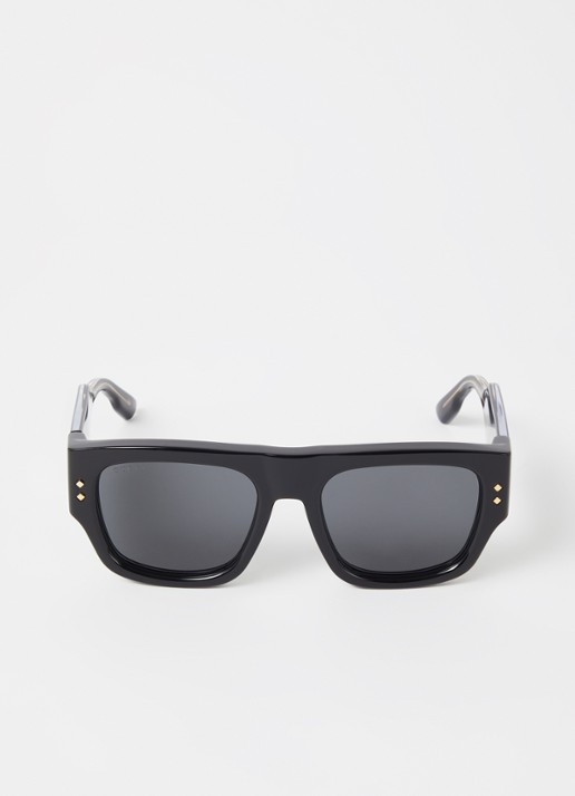 Gucci Wayfarer zonnebril GG1262S - detail zwart