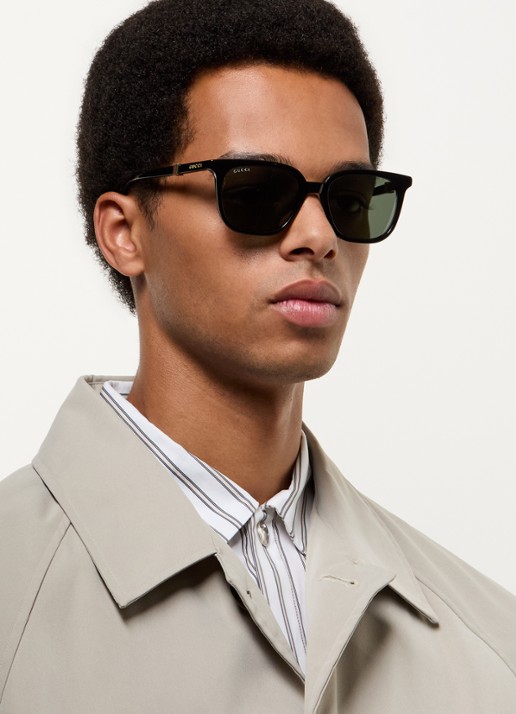 Gucci Wayfarer zonnebril GG1493S - voorkant 5 zwart