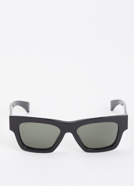 Gucci Wayfarer zonnebril GG1835S - detail zwart