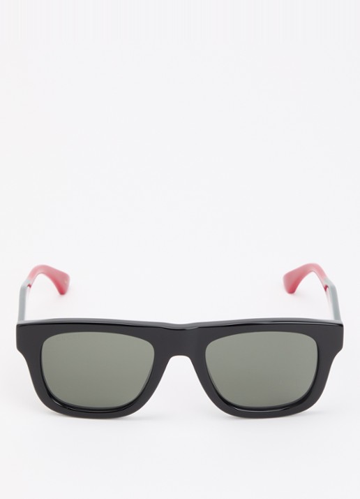 Gucci Wayfarer zonnebril GG1991S - detail 2 zwart