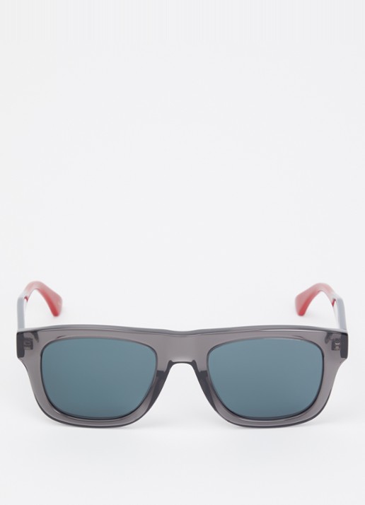 Gucci Wayfarer zonnebril GG1991S - detail grijs