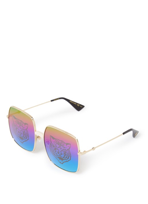 Gucci Zonnebril GG0414S - voorkant 3 goud