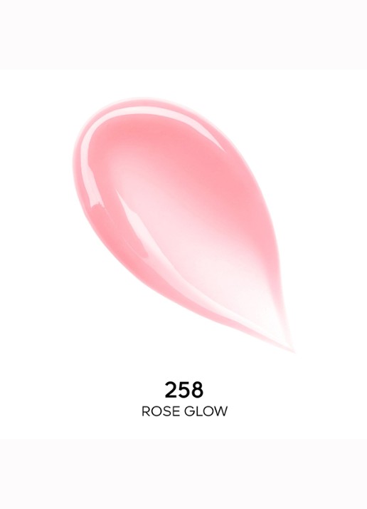 Guerlain Kiss Kiss Bee Glow - getinte lippenbalsem - voorkant 7 258 rose glow
