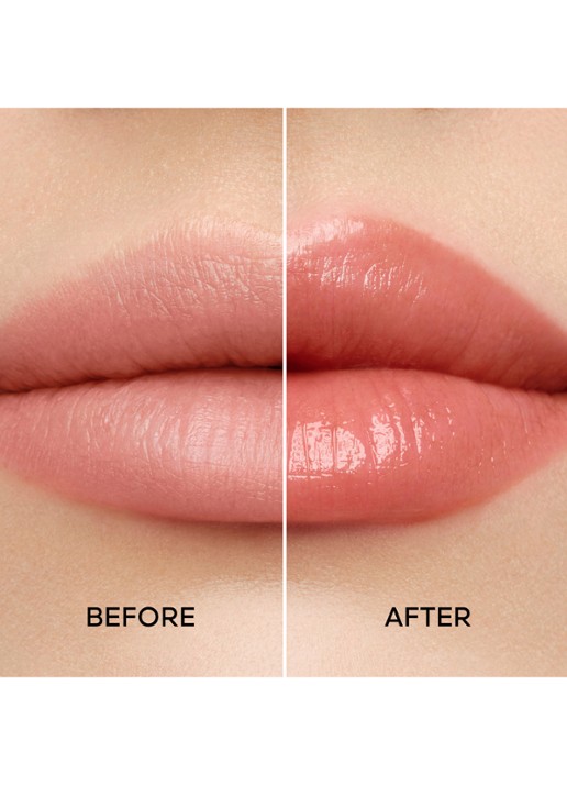Guerlain Kiss Kiss Bee Glow - getinte lippenbalsem - detail 4 bloss/kiss