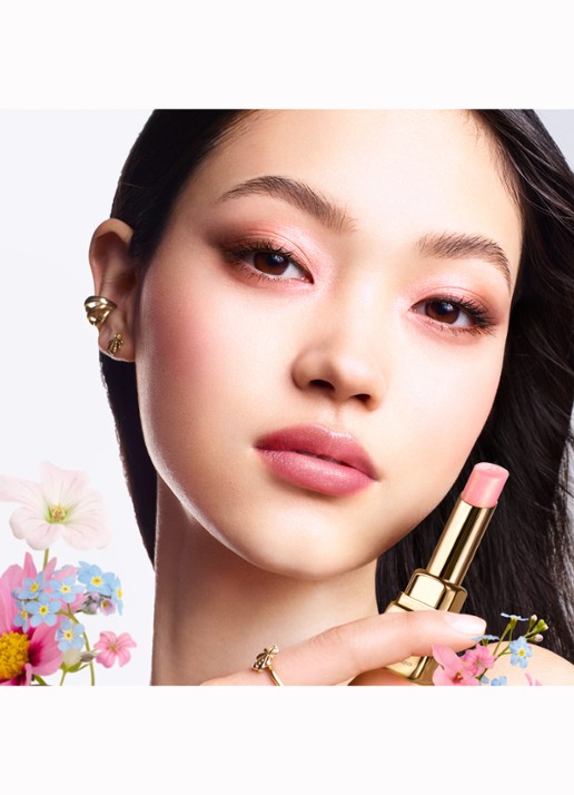 Guerlain Kisskiss Bee Glow - Lipbalsem - detail 4 258 rose glow