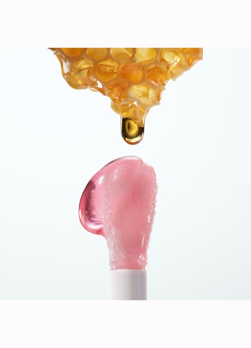 Guerlain Kisskiss Bee Glow Oil - lipolie - detail 3 258 rose glow
