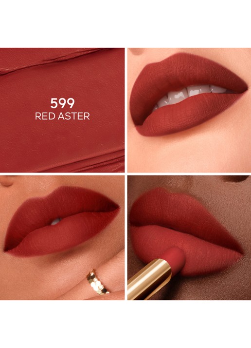 Guerlain KissKiss Honey-Infused Intense Lipstick - Refill - detail 2 599 red aster