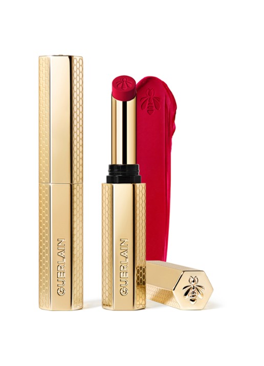 Guerlain KissKiss Honey-Infused Intense Lipstick - voorkant 6 559 red bouquet
