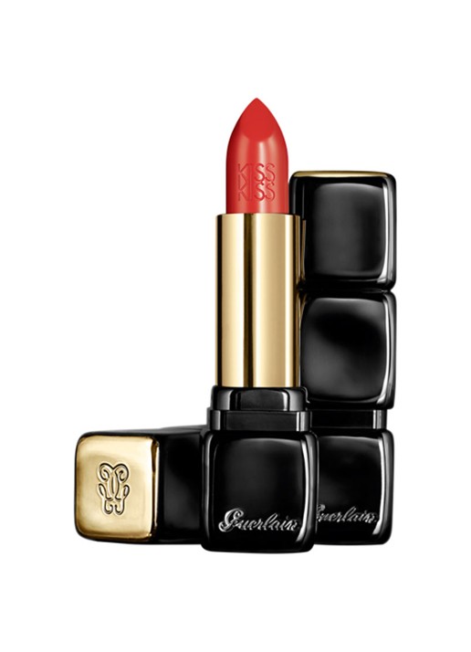 Guerlain KissKiss - lipstick - voorkant 345 orange fizz 