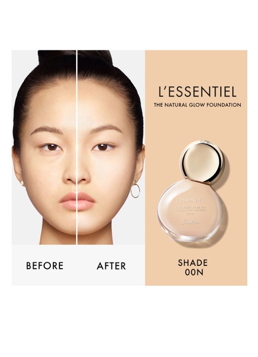 Guerlain L'Essentiel Natural Glow SPF 20 Foundation - detail 6 01w very light warm