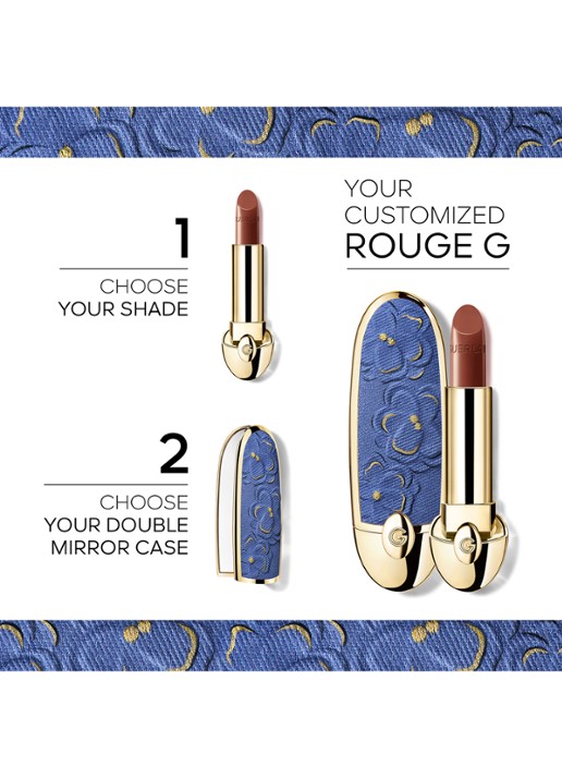 Guerlain Rouge G Satin Lipstick Refill - navulling - achterkant 2 962 le tulipe noire – velvet