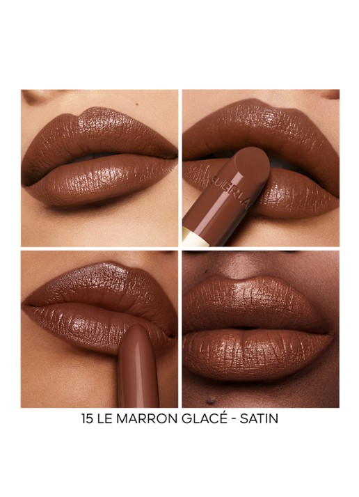 Guerlain Rouge G Satin Lipstick Refill - navulling - detail 3 15 le marron glacé