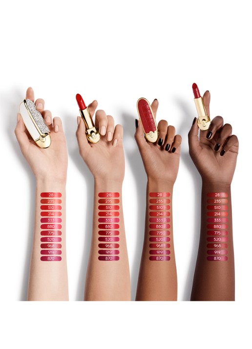 Guerlain Rouge G Satin Lipstick Refill - navulling - detail 3 870 le prune intense - satin