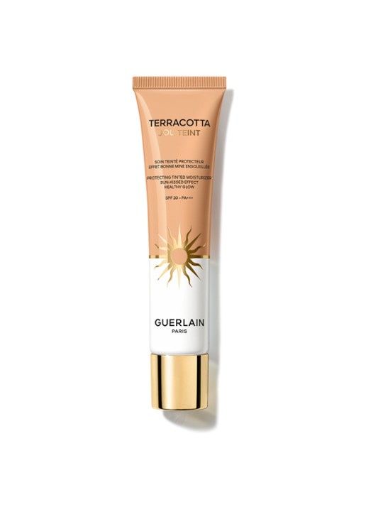 Guerlain Terracotta Joli Teint - getinte hydraterende crème - voorkant 5 20 golden