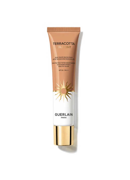 Guerlain Terracotta Joli Teint - getinte hydraterende crème - voorkant 6 30 sunwarm
