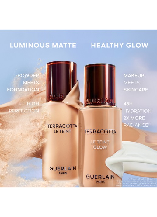 Guerlain Terracotta Le Teint Glow Healthy Glow Foundation - vloeibare foundation - achterkant 6 2n neutral / neutre