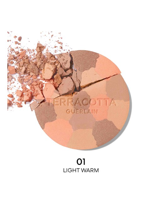 Guerlain Terracotta Light Glow Powder - poeder - voorkant 7 t01 light warm