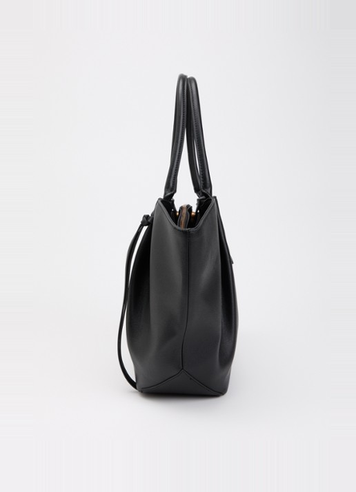 GUESS Allegra Girlfriend shopper met logo - detail 3 zwart