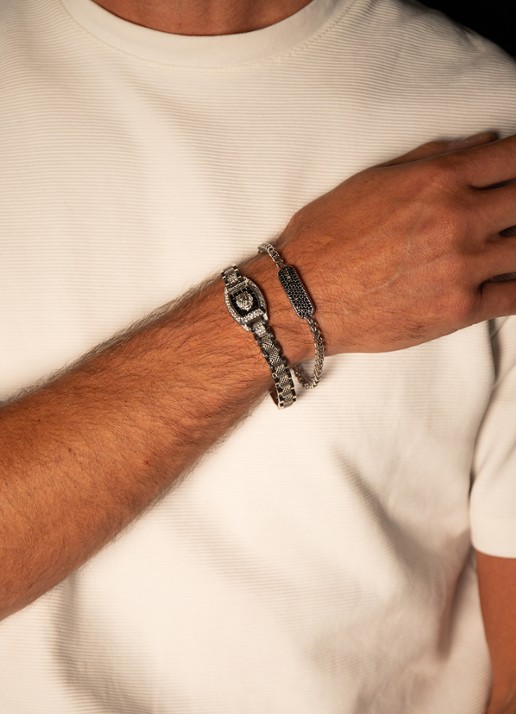 GUESS Armband JUMB05000JWSTT-U  - detail 4 zilver