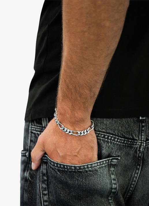 GUESS Armband JUMB06100JWSTS  - voorkant 4 zilver