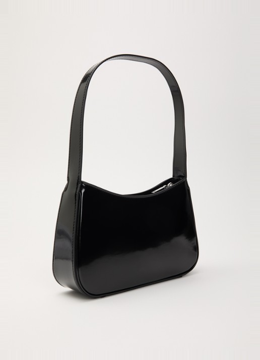 GUESS Arnela schoudertas  met logo  - achterkant zwart