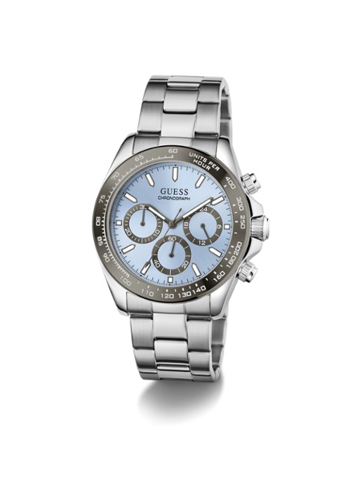 GUESS Arthur horloge GW1058G1 - detail 4 zilver
