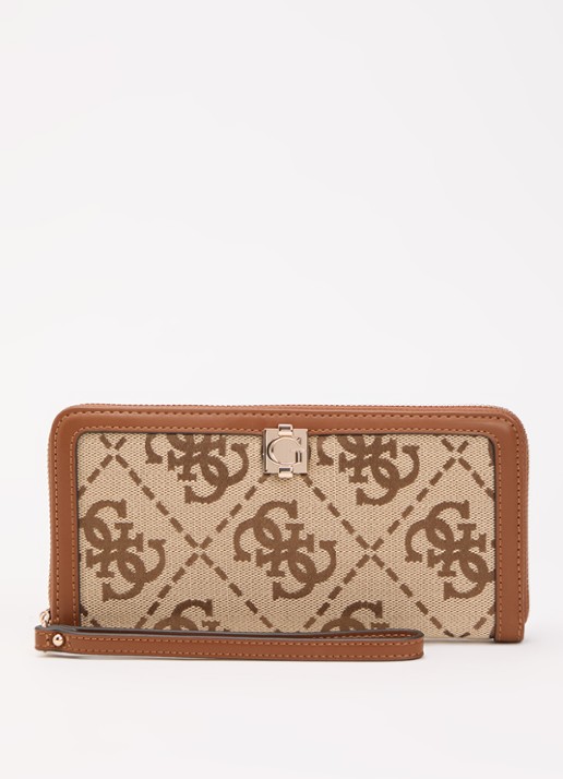 GUESS Audrey portemonnee met logoprint