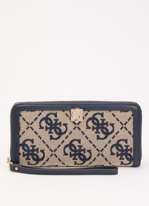GUESS Audrey portemonnee met logoprint